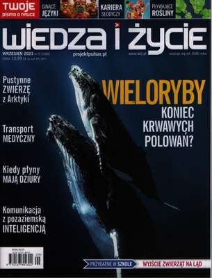 9/2023 WIEDZA I ŻYCIE Wieloryby