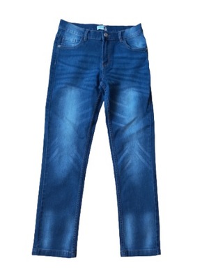 5 Spodnie chłopięce dżinsowe JEANS 140cm