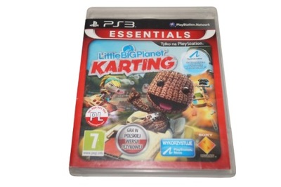 LITTLE BIG PLANET KARTING PL DUBBING PS3