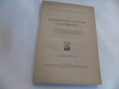 1935 OSADNICTWO POLSKIE NA POMORZU