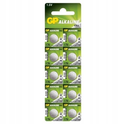 GP Batteries ALKALINE BUTTON Cell LR44, 17161