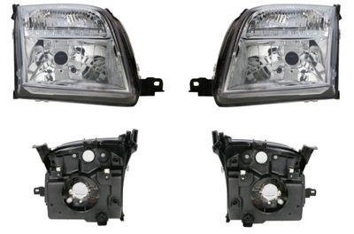 Фара лампа ford fusion 02-05 l+p tyc фото №1