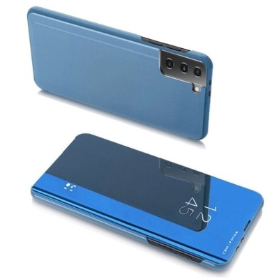 ETUI CASE CLEAR VIEW do Samsung Galaxy S21 BLUE