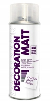 LAKIER SPRAY DECO 400 ML MATOWY BEZBARWNY