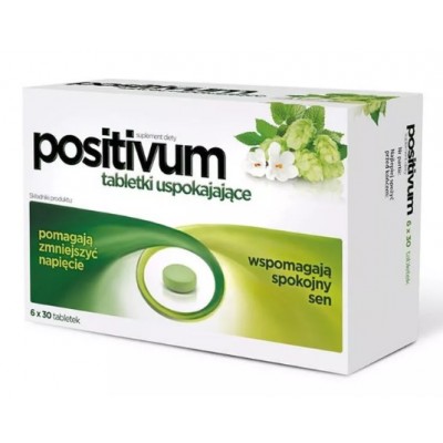 POSITIVUM Tabletki uspokajające - 180 tabletek