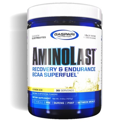 Gaspari Nutrition Aminolast 420g Lemon Ice