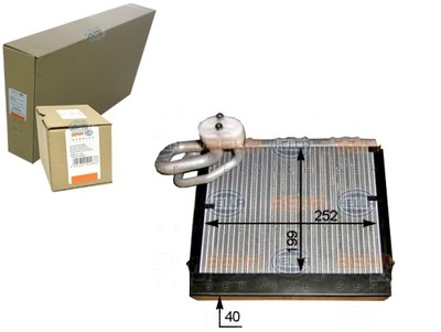 Випарник кондиціонера mercedes sprinter 3 5-t 906 фото №1