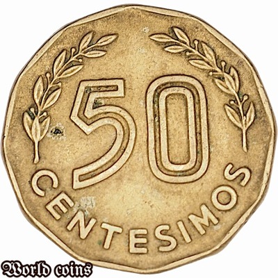 50 CENTESIMOS 1976 URUGWAJ