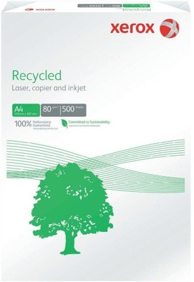 Papier ksero do drukarki A4 Xerox Recycled 80g x4