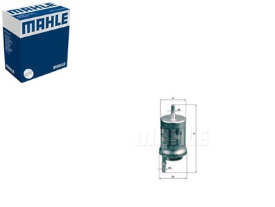 ФІЛЬТР ПАЛИВА MAHLE LG2242 F5925 450905925 FIG7096