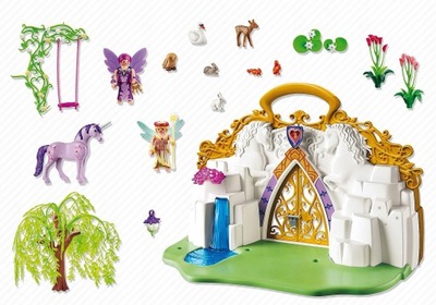Playmobil Fairies Pałac Wróżki 5208 zamek OPIS!