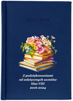 Kalendarz nauczyciela SZKOLNY 24/25 A5 tygodniowy DEDYKACJA DLA WYCHOWAWCY