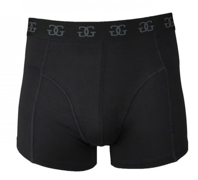 Bokserki Giorgio Essential Trunks 3XL męskie majtki 2-pak czarne E6353