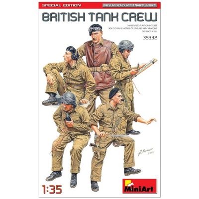 British Tank Crew. Special Edition 1:35 MiniArt 35332