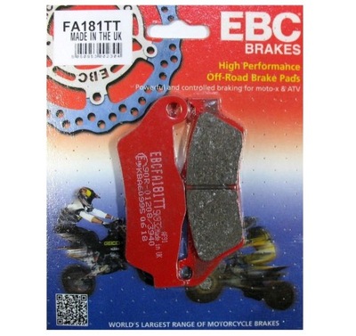 Klocki Hamulcowe EBC FA181TT TM RACING SHERCO SC SE KTM SX EXC SX-F EXC-F