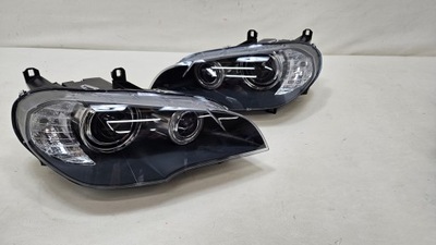 LAMP LEFT RIGHT BMW X5 E70 FRONT FACELIFT XENON NONROTATIONAL 7288992 7288991  