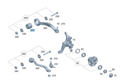 Втулка важеля mercedes фото №1