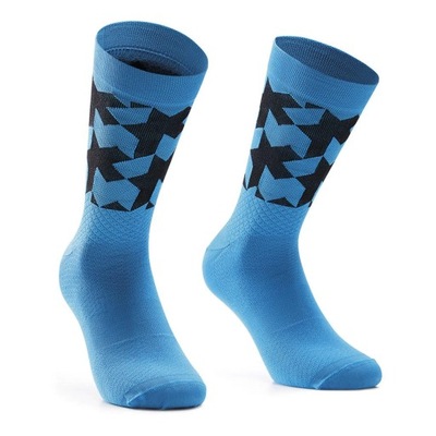 Skarpetki Assos Monogram Socks EVO Cyber Blue r 39-42 W-wa Wesoła Wyprzedaż