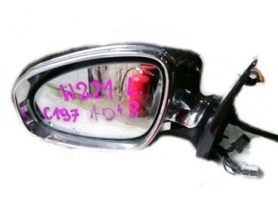 Mercedes s w221 05-13r - зеркало наружное левая 10+8pin фото №1