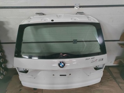 Bmw x3 e83 lift крышка багажника alpinweiss фото №1