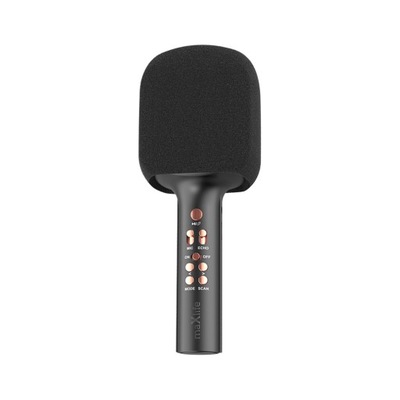 Bezprzewodowy mikrofon z głośnikiem Bluetooth Maxlife MXBM-600 czarny ZW