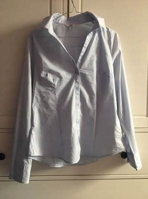 H&M Koszula z dekoltem v neck w serek 38 M