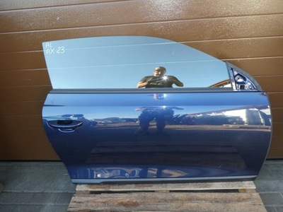 Двері праве перед повний vw scirocco niebieskie фото №1