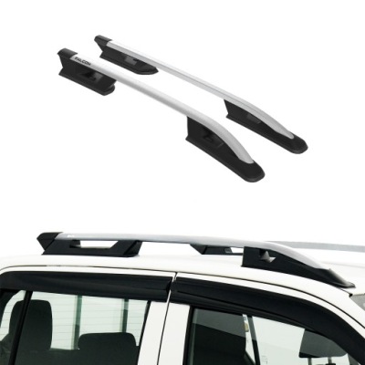 Turtle рейлінги дахові falcon do isuzu d-max rt50 2012 - 2015 srebro фото №1