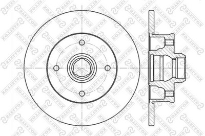 ДИСК ТОРМОЗНЫЙ SEAT CORDOBA 1.9 TDI 97-02 фото