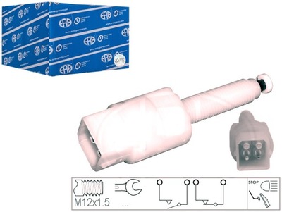 SENSOR CONMUTADOR DE LUZ LUZ DE FRENADO ERA 330328 ERA ERA  