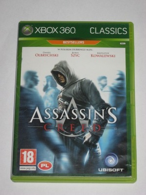 Assassin's Creed 1 część Xbox360 PL dubbing 3xPL