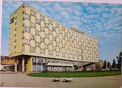 POCZTÓWKA - POZNAŃ - HOTEL "MERKURY" PRL - 1972 !