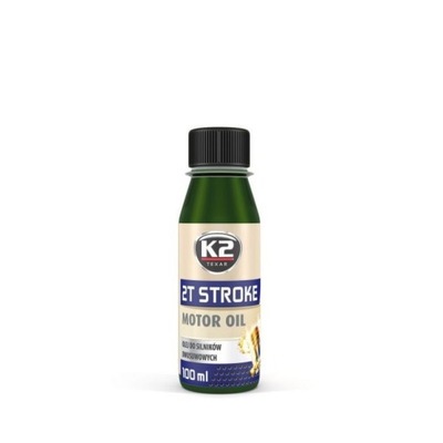 ALYVA K2 2T STROKE OIL 100ML RAUDONAS 100 