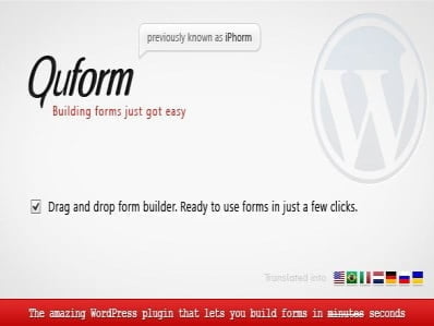 Wtyczka Quform - Wordpress Form Builder