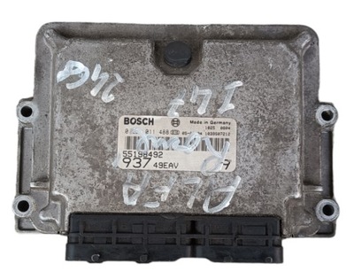 BOSCH UNIDAD DE CONTROL COMPUTADOR DEL MOTOR ALFA ROMEO 147 FIAT 0281011488 55198492  