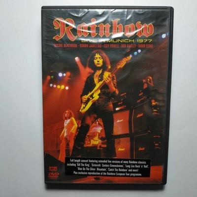 Rainbow Live In Munich 1977 DVD Booklet