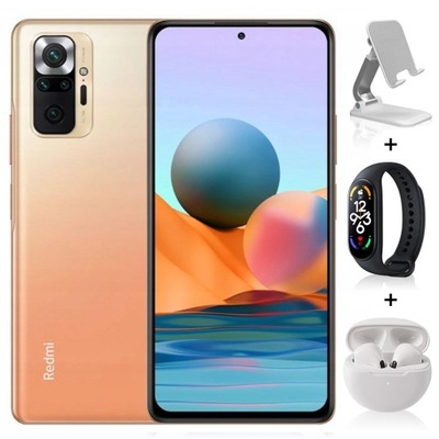 Smartfon Xiaomi Redmi Note 10 Pro 8GB/256GB pomarańczowy 5G