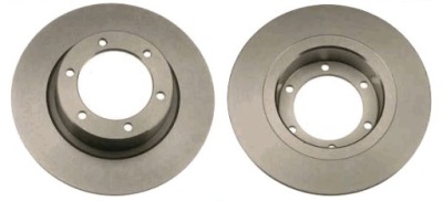 2 x диск гальмівна trw df1107 фото №1