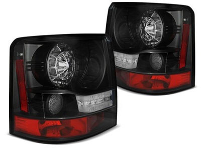 ŽIBINTAI GAL. LAND RANGE ROVER SPORT BLACK LED DIODINIAI 