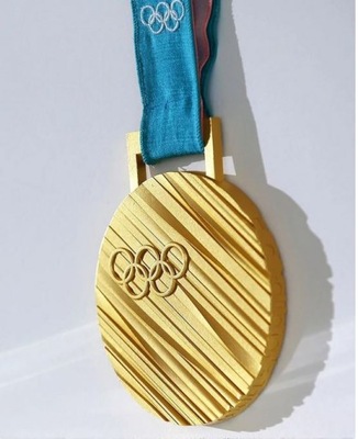 Medal olimpijski złoty olimpiada nagroda złoto