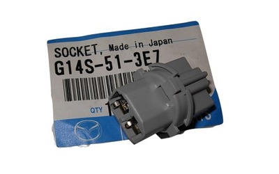 Цоколь штекер лампочка лампи задня mazda 2 3 cx-5 фото №1