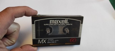 MAXELL MX 60 metal MX 60 NOS $48