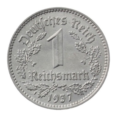 [M13655] Niemcy 1 reichsmark 1937 A