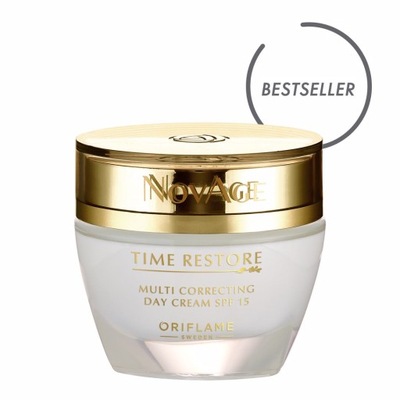 Korygujący krem na dzień NovAge Time Restore SPF 15