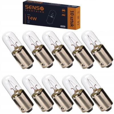 LUCES SENSO T4W 12V BA9S X10SZTUK  