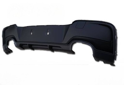 Диффузор bmw f20 11-15 m-performance twin двойной фото №1