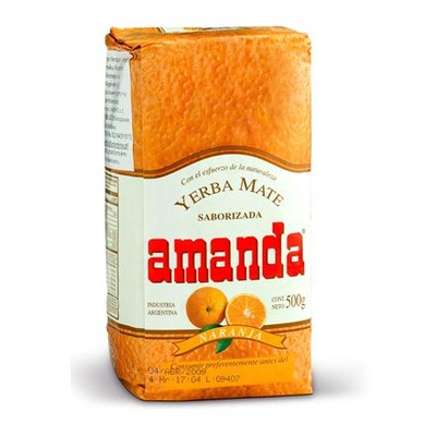 Yerba Mate Amanda pomarańczowa orange 500g 0,5kg