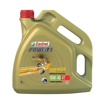 Olej 4T CASTROL Power 1 10W40 4l Półsyntetyczny