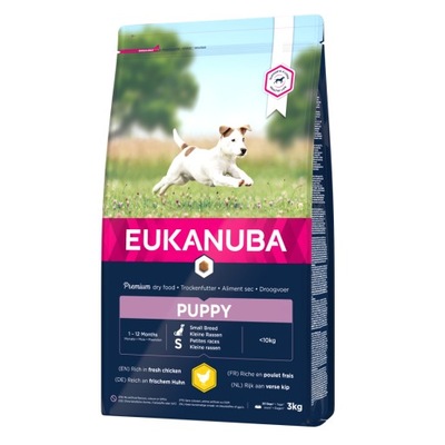 EUKANUBA Growing Puppy karma dla psa 3kg