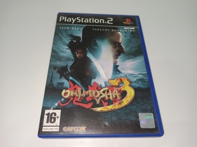 ONIMUSHA 3 KOMPLET unikat! kultowa 3xA zadbana